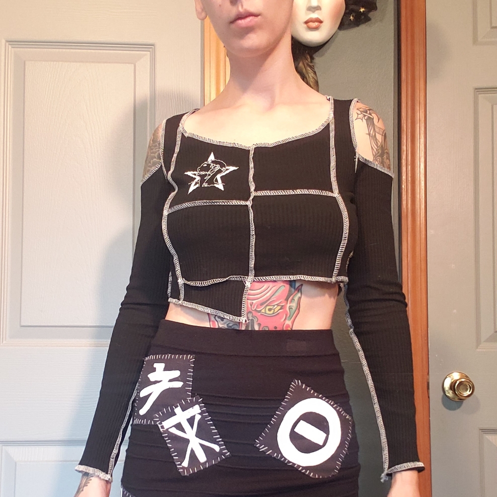 Sisters of Mercy Crop Top